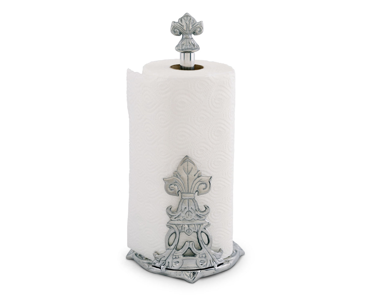Fleur-De-Lis Paper Towel Holder