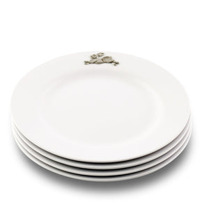 Bunny / Rabbit Melamine Lunch Plates - Set of 4