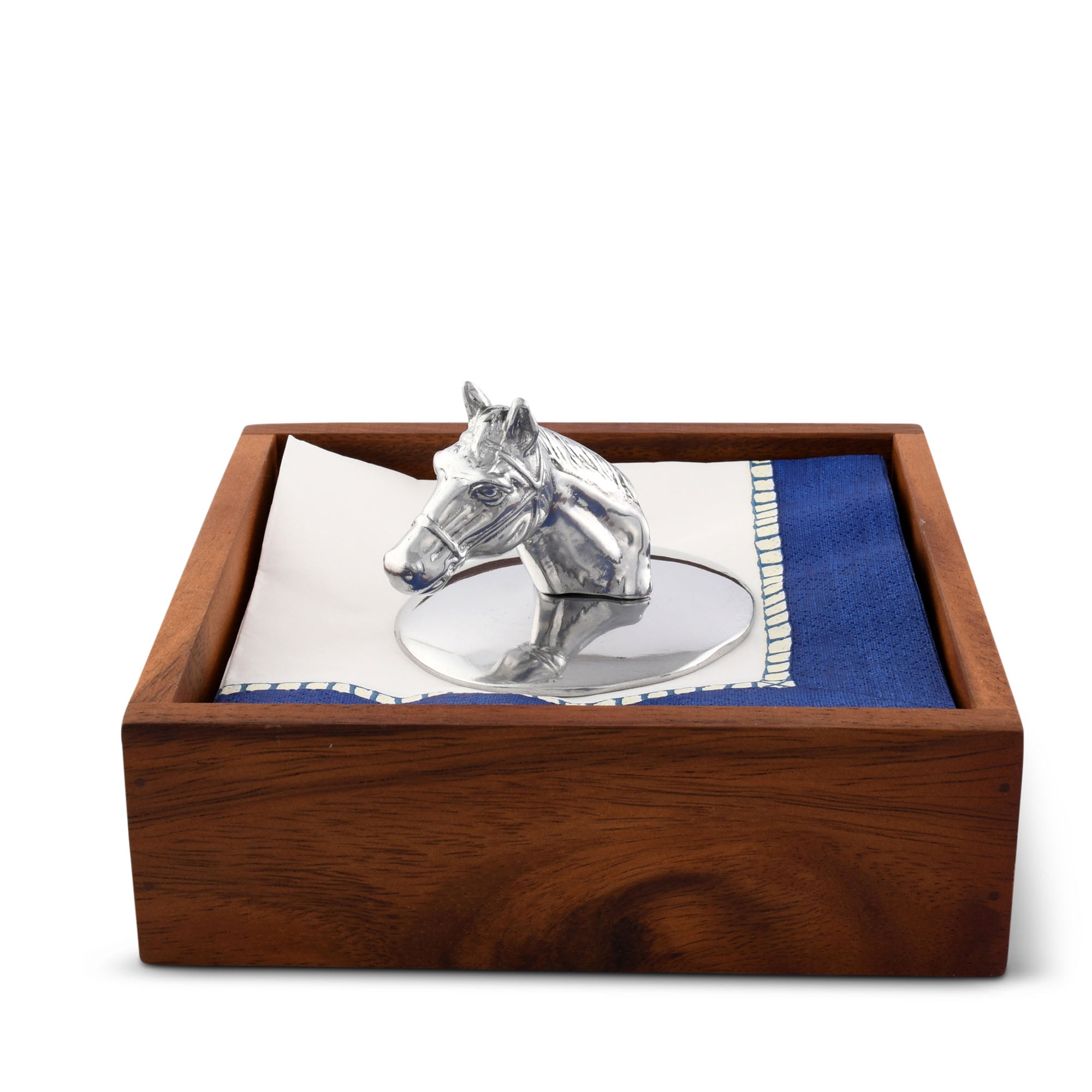 Arthur Court Napkin Weight -Horse Head Product Image