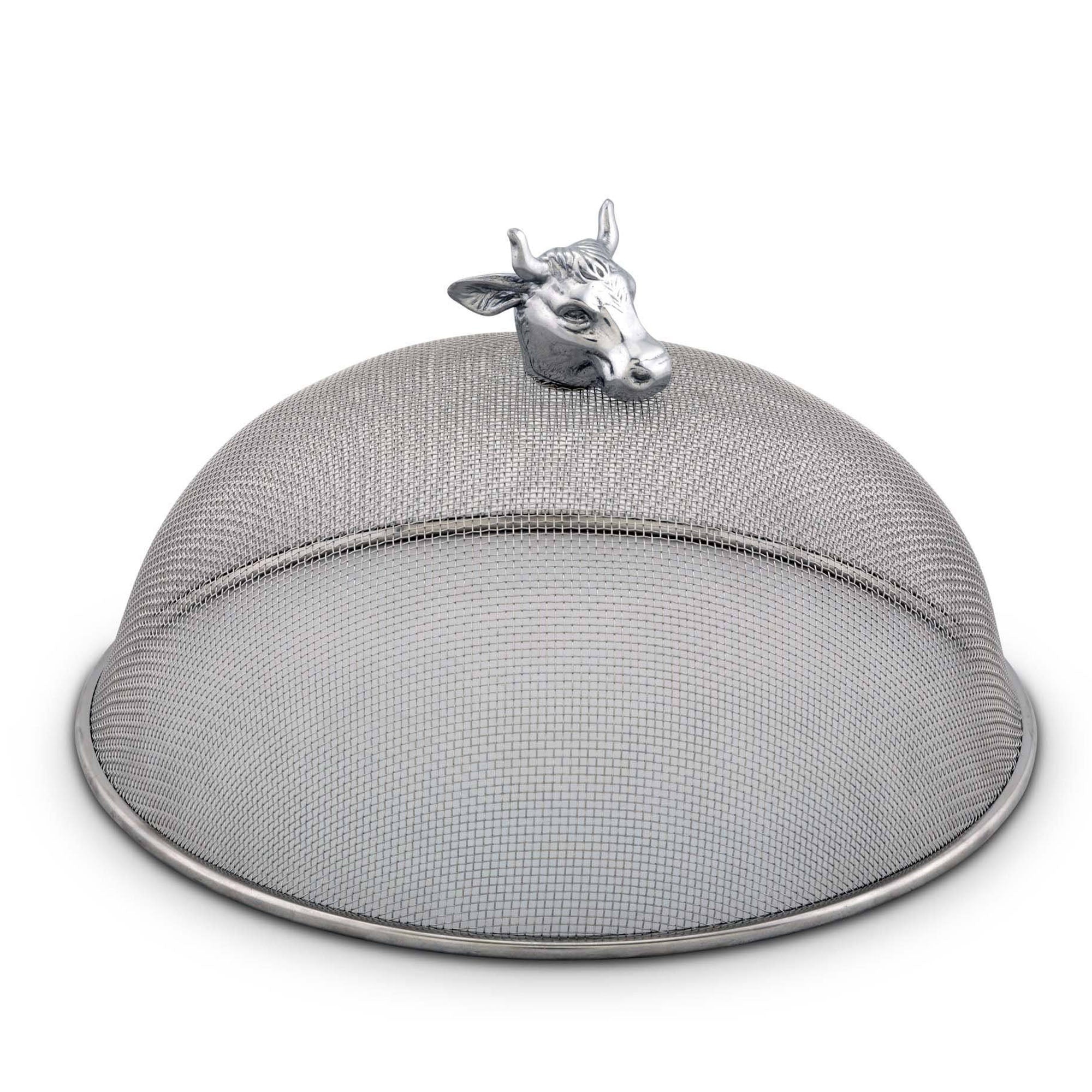 Arthur Court Cow Head Stainless Mesh Picnic Cover Product Image
