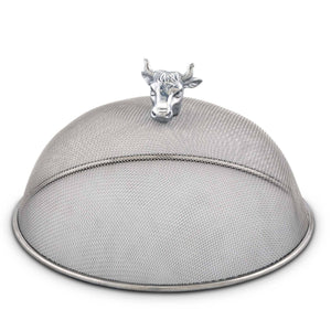 Arthur Court Cow Head Stainless Mesh Picnic Cover Product Image