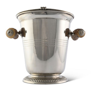 Vagabond House Pewter Ice Bucket with Antler Handles Product Image