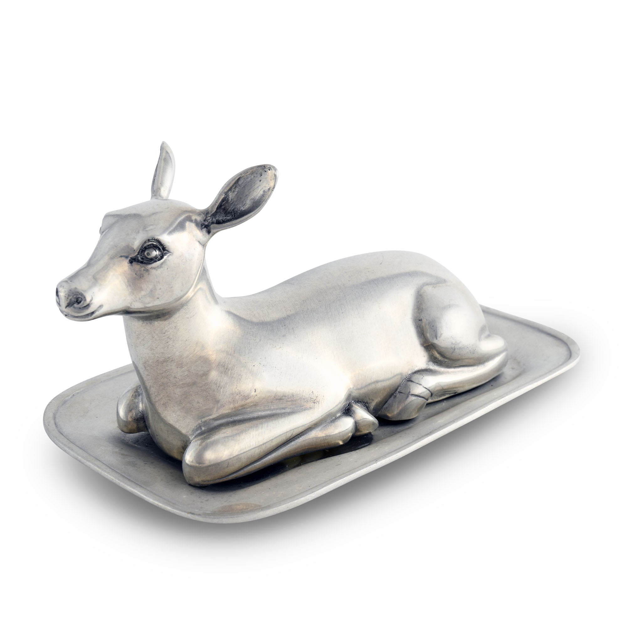 Vagabond House Pewter Doe Butter Dish Product Image