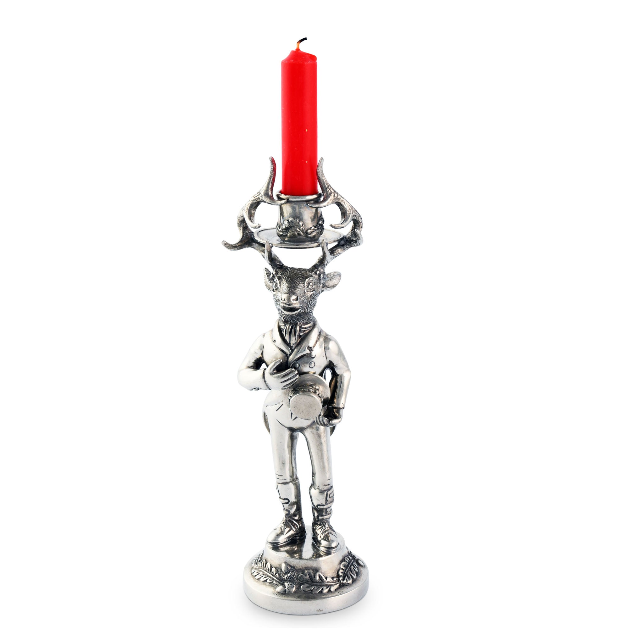 Vagabond House Gentleman Elk Short Candlestick Product Image