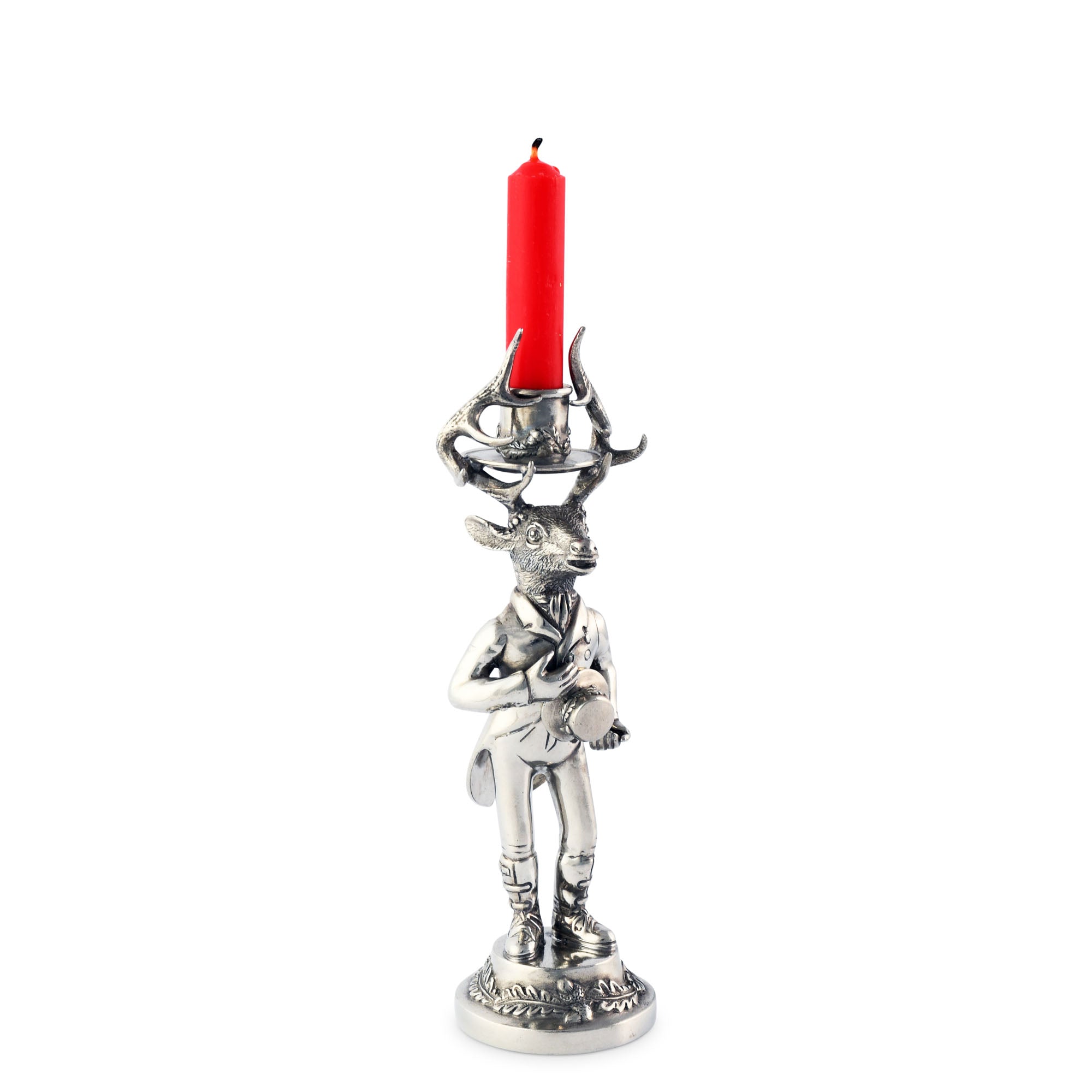 Vagabond House Gentleman Elk Short Candlestick Product Image