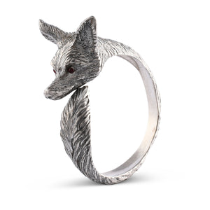 Pewter Fox Napkin Ring