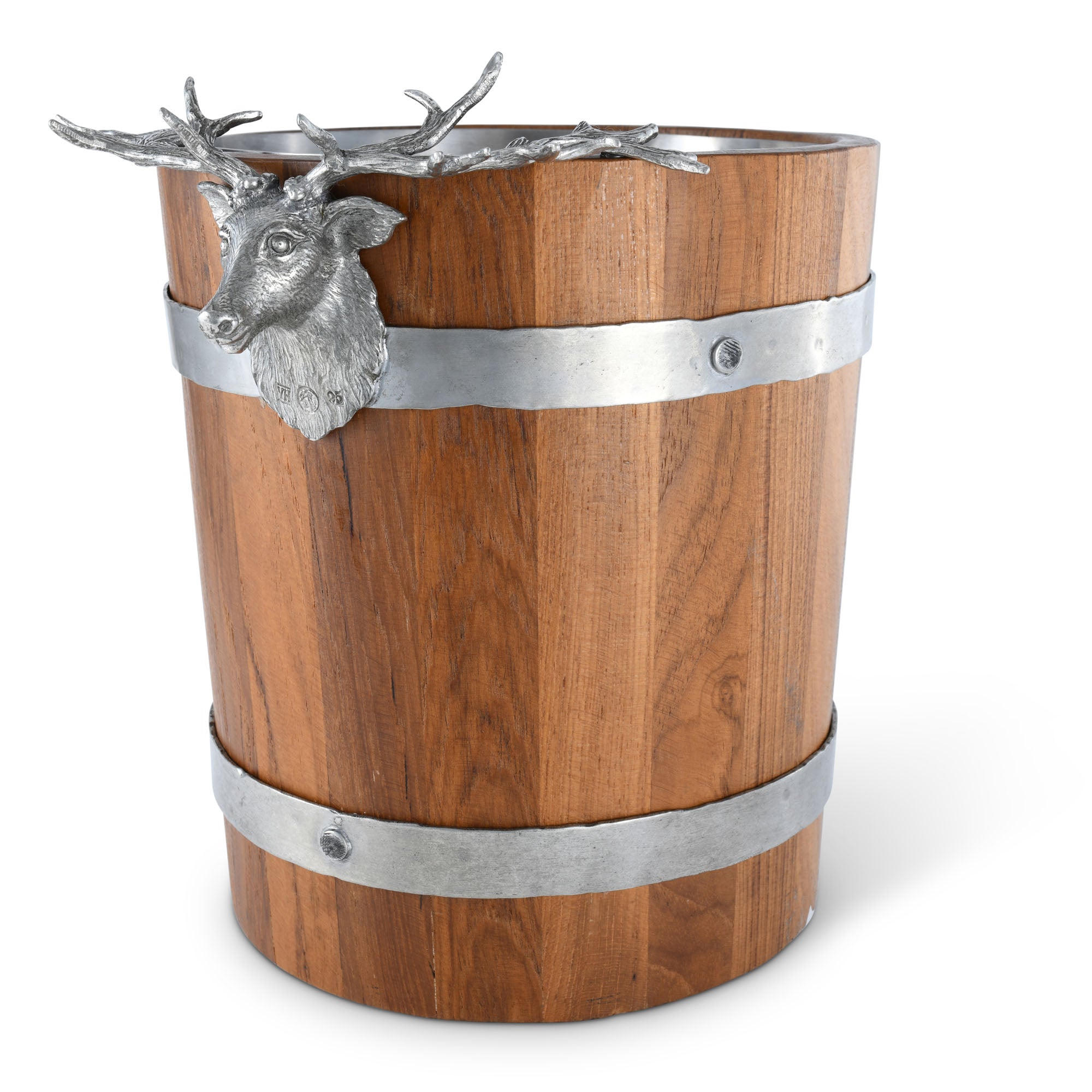 Vagabond House Elk Wood Pail Ice Bucket Product Image