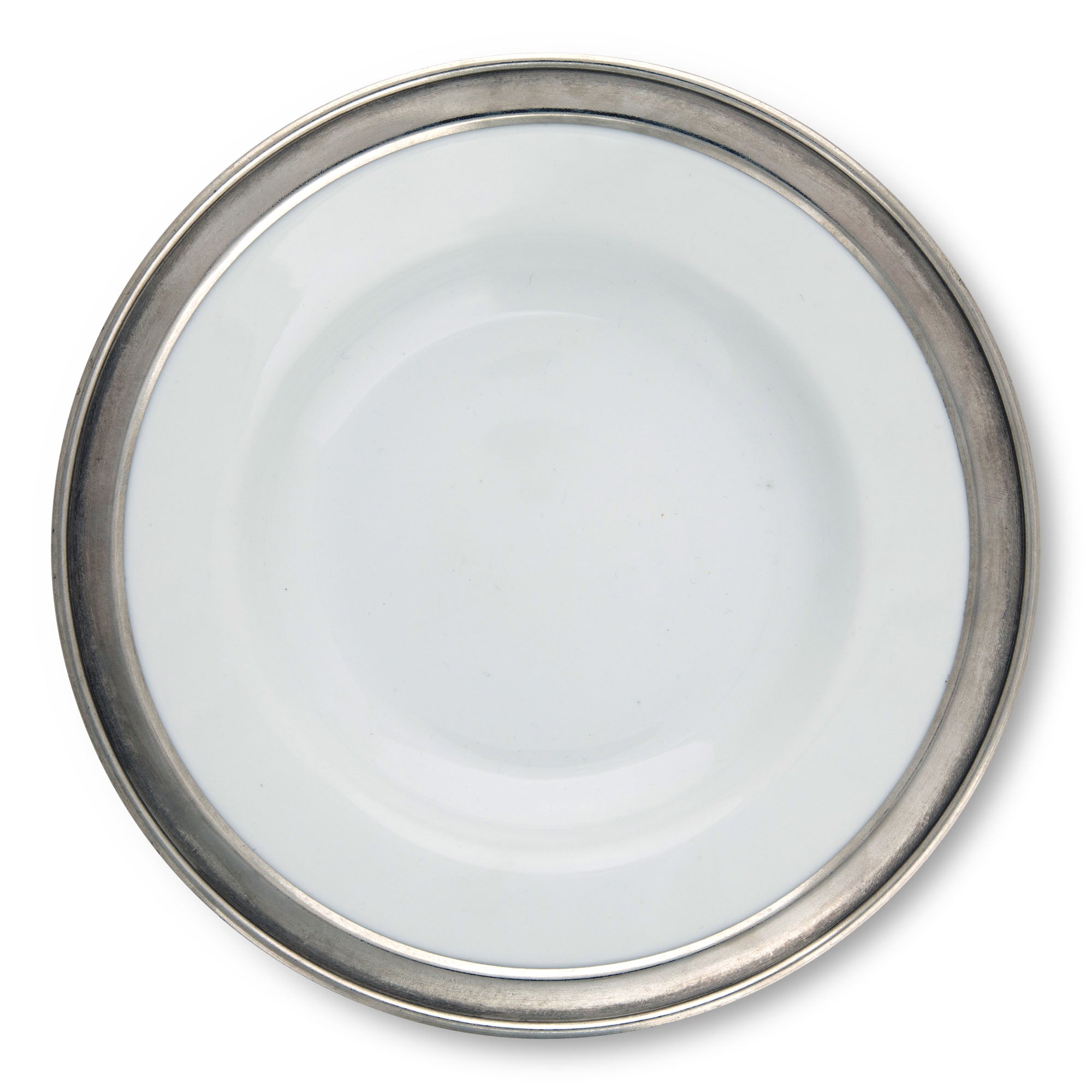 Vagabond House Classic Pewter Rim Soup Bowl Product Image