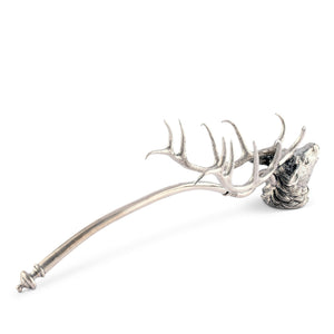 Pewter Elk Candle Snuffer