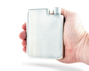Classic Pewter Flask
