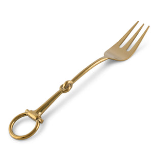 Vagabond House Bit Serving Fork - Stainless Steel Shiny Gold Product Image