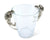 Vagabond House Glass Ice Bucket Lion Handles Product Image