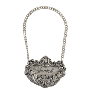 Pewter Medici Decanter Tags