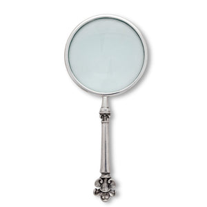 Vagabond House Pewter Provencal Pattern Magnifier 4 inches Product Image
