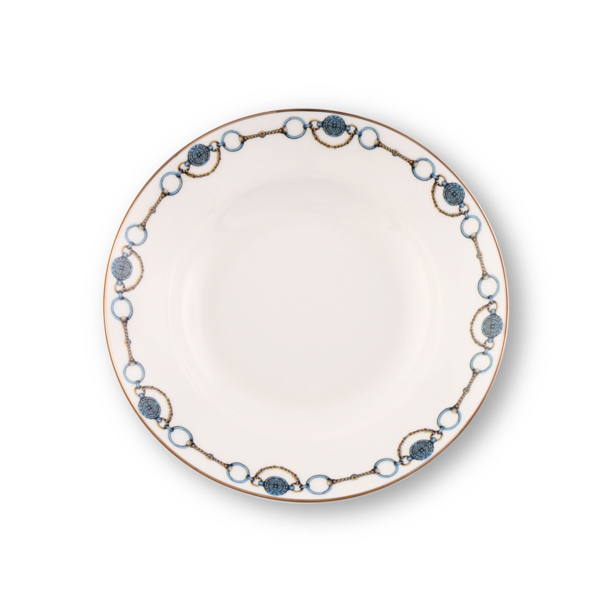Vagabond House Amarillo Concho Pattern Bone China Soup Plate Product Image