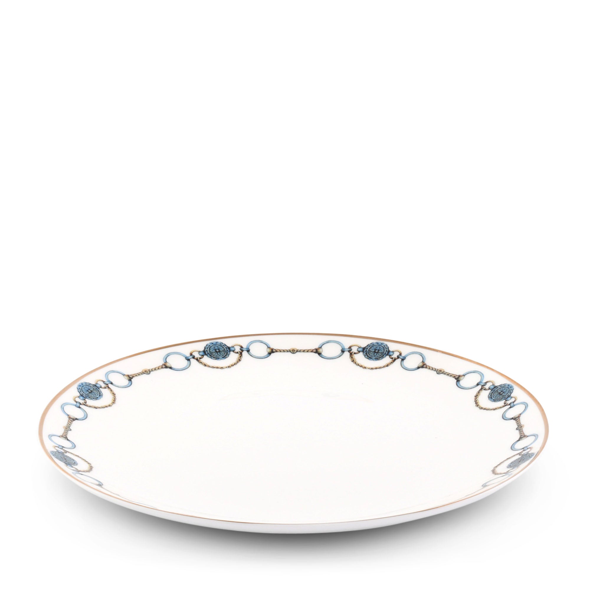 Vagabond House Amarillo Concho Pattern Bone China Round Dinner Plate Product Image