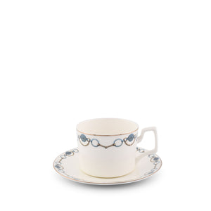 Vagabond House Amarillo Concho Pattern Bone China Cup and Saucer Product Image