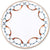 Vagabond House Wellington Bit Pattern Bone China Round Charger Plate Product Image