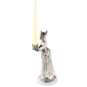 Lady Hare Tall Candlestick
