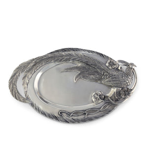 Vagabond House Pheasant Feather Oblong Tray Product Image