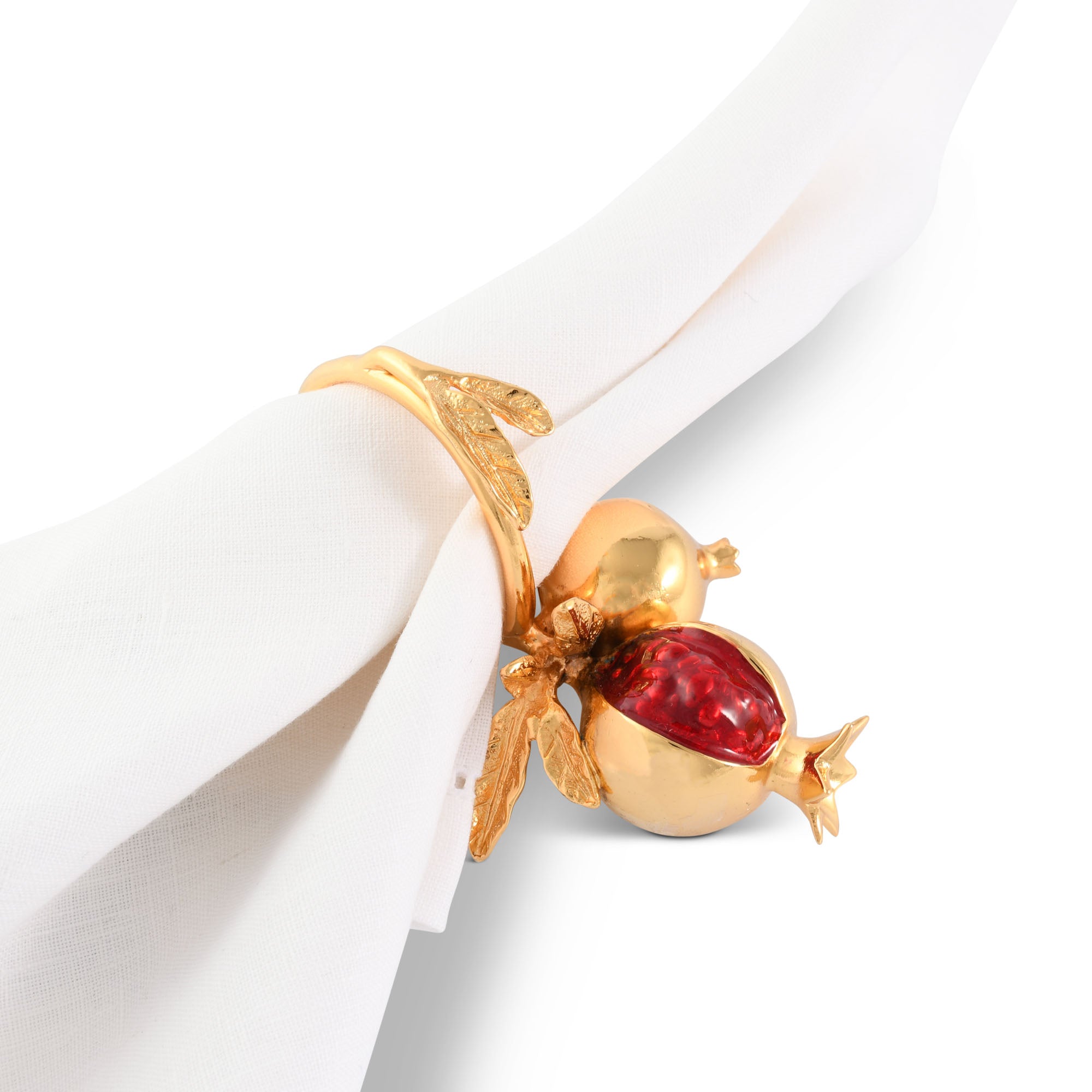 Vagabond House Pomegranate Napkin Ring Product Image