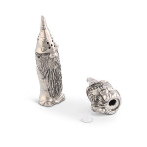 Gnome Pewter Salt and Pepper