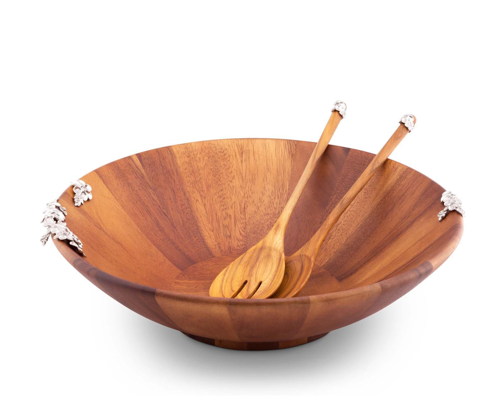 Vagabond House Lilacs Salad Bowl and Servers Product Image