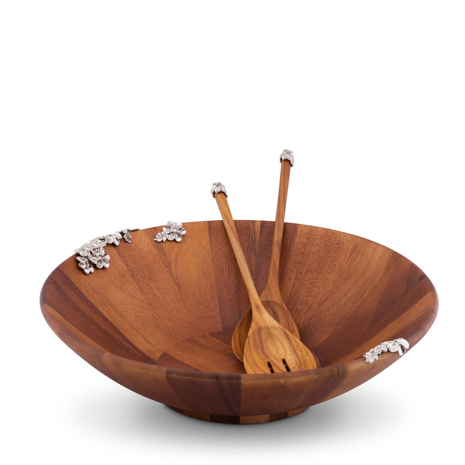 Vagabond House Lilacs Salad Bowl and Servers Product Image