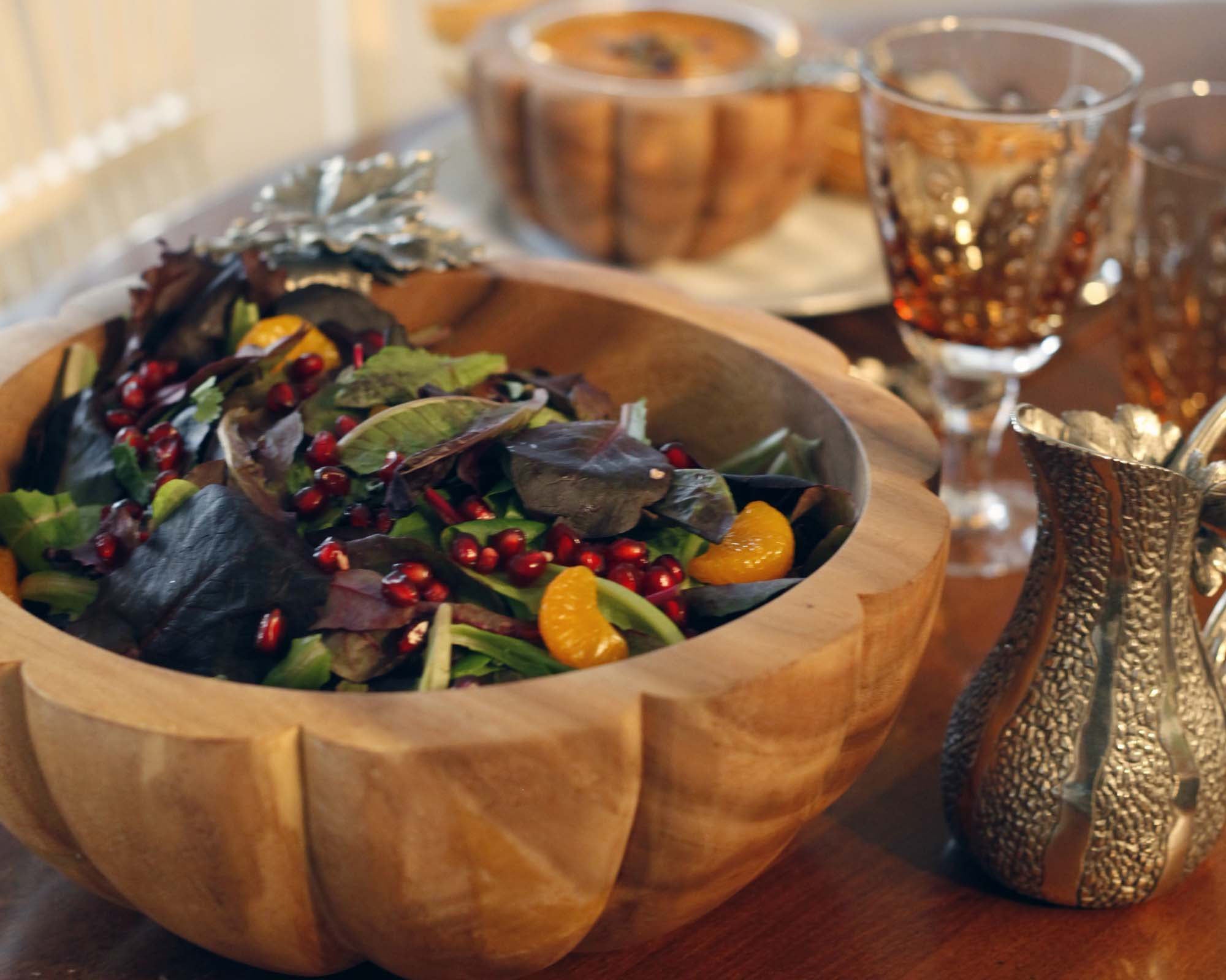 Vagabond House Autumn Vine Salad Serving Bowl Product Image