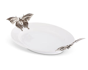 Butterfly Stoneware Tray X-Large