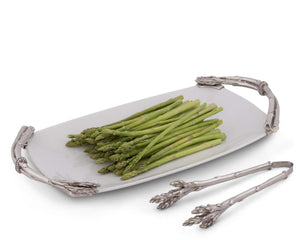 Asparagus Stoneware Platter