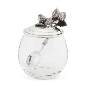 Vagabond House Strawberry Jam Jar with Spoon Product Image