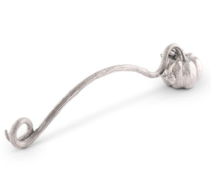 Pewter Pumpkin Candle Snuffer