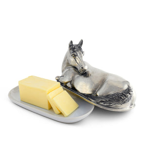 Vagabond House Horse Butter Dish Product Image