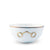 Vagabond House Gold Bit Bone China Round Cereal Bowl Gold Rim Product Image