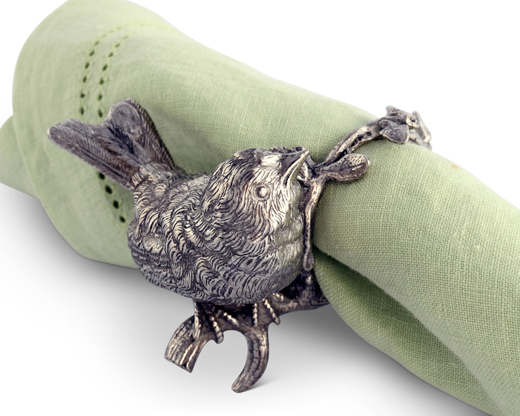Vagabond House Pewter Song Bird Napkin Ring Product Image