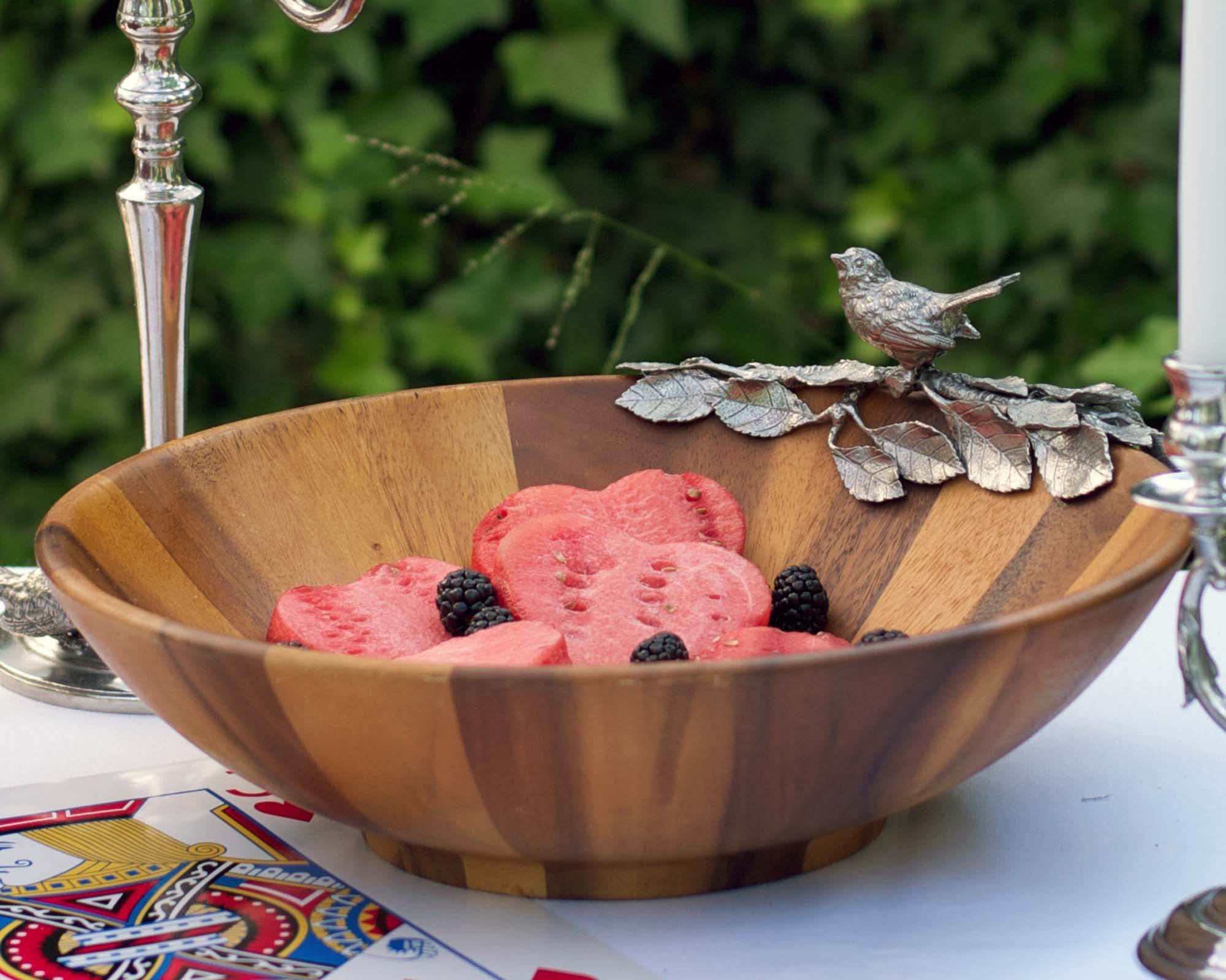 Vagabond House Song Bird Salad Serving Bowl Product Image