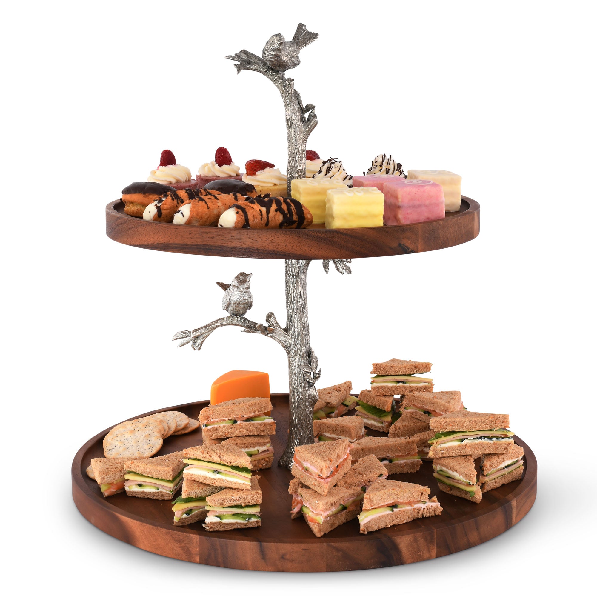 Vagabond House Song Bird Cheese Stand Two Tier Product Image