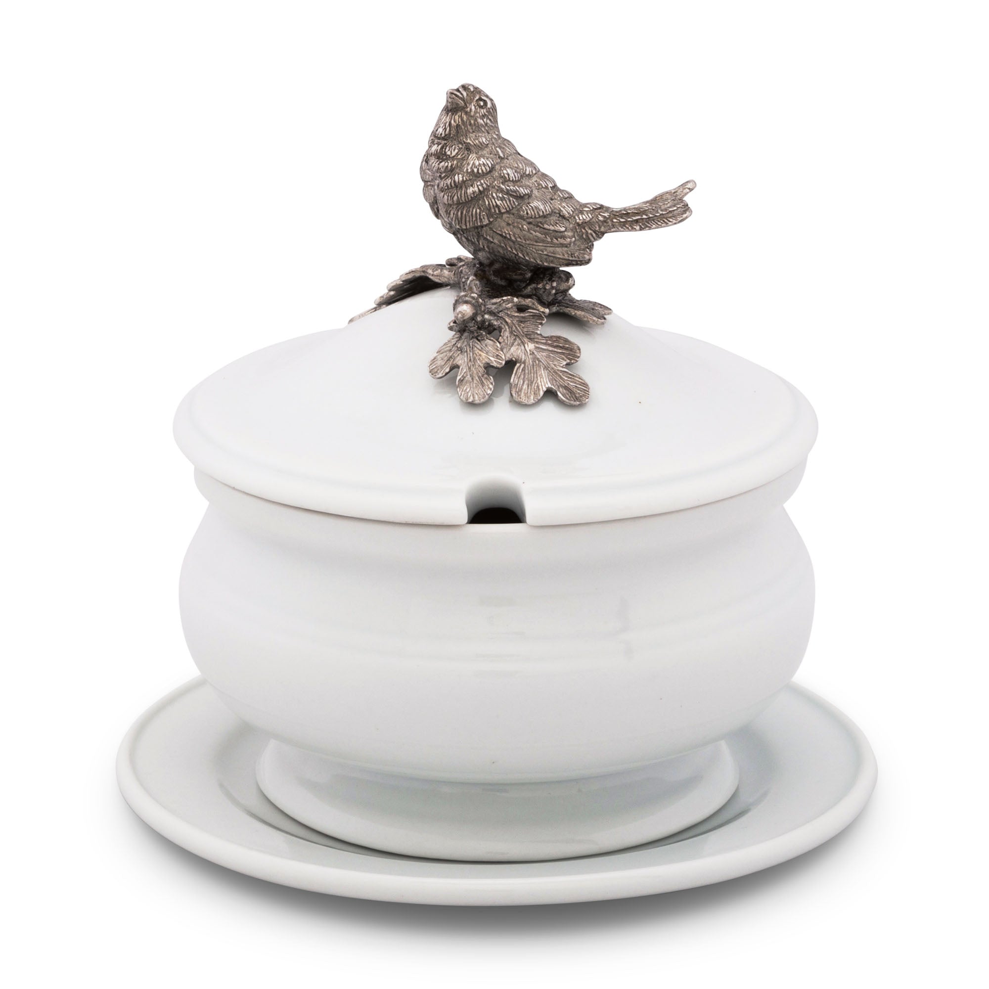 Vagabond House Songbird Porcelain Lidded Bowl Product Image
