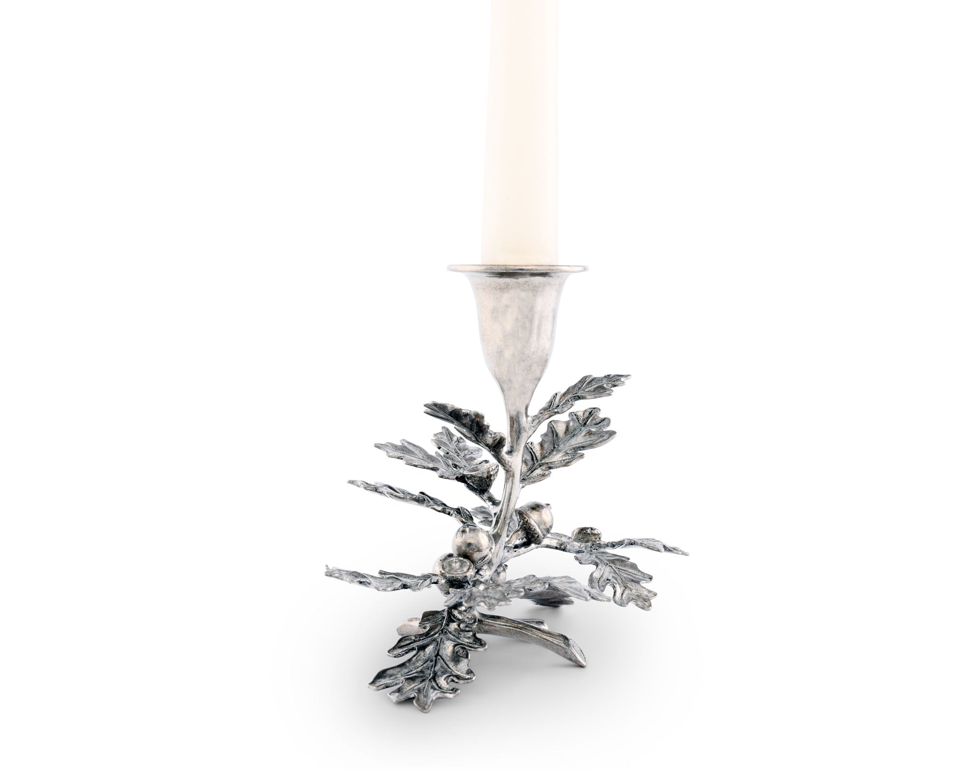 Vagabond House Oak Leaf Candlestick - 1 Taper Product Image