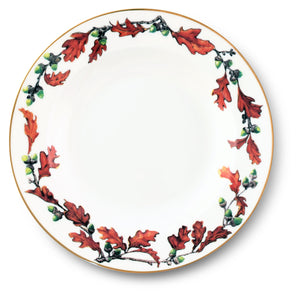 Vagabond House Norwood Acorn Bone China Round Dinner Plate Product Image