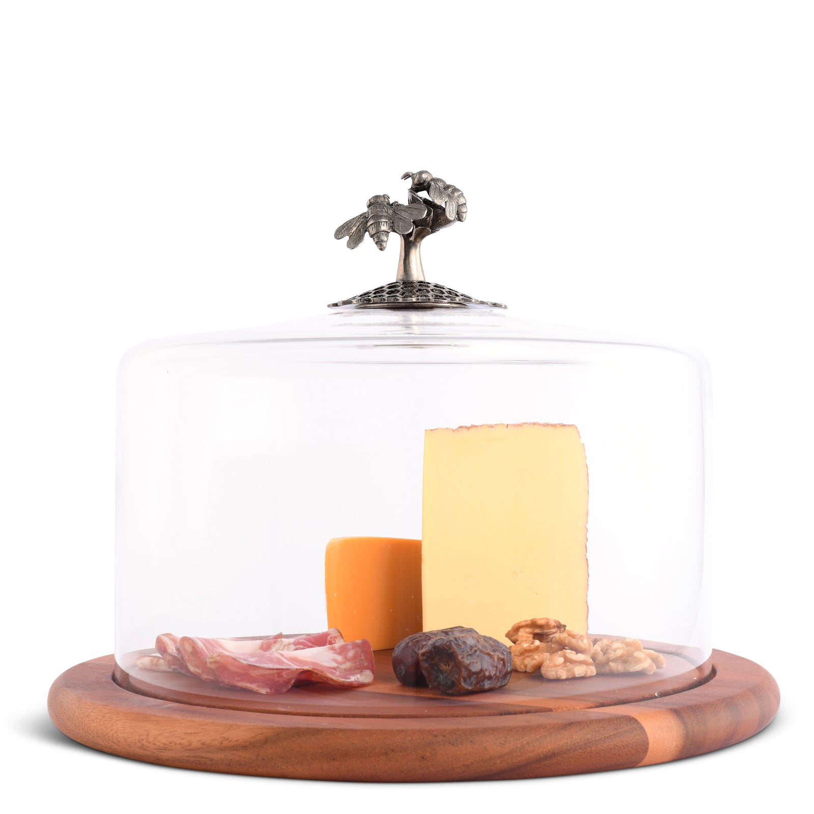 Covered Wood Cheese Board - Bee  Vagabond House