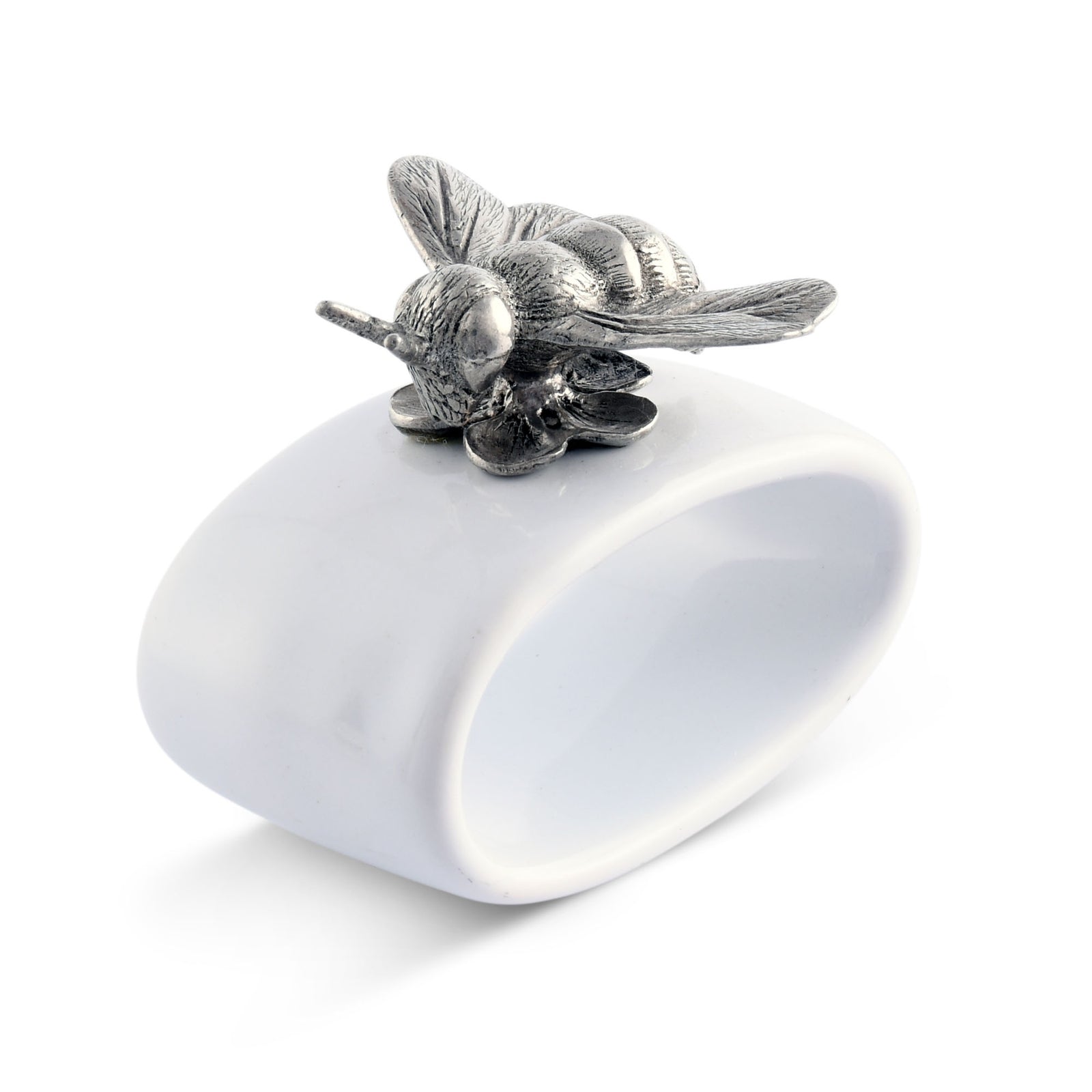 Vagabond House Bee Stoneware Napkin Ring Product Image
