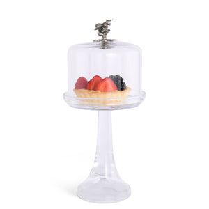 Honey Bee Glass Covered Cake / Dessert Stand