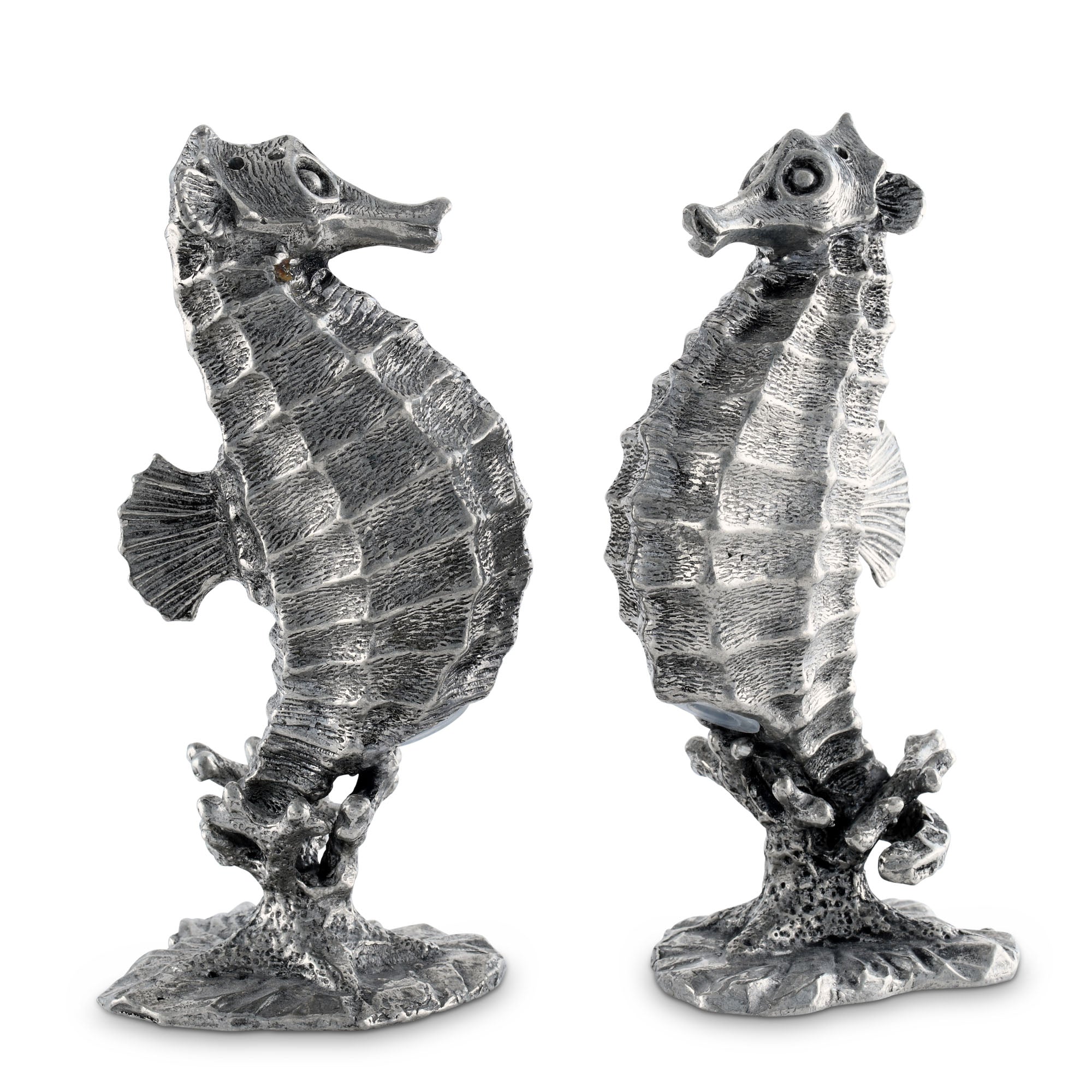 Vagabond House Pewter Seahorses Salt & Pepper Set Product Image