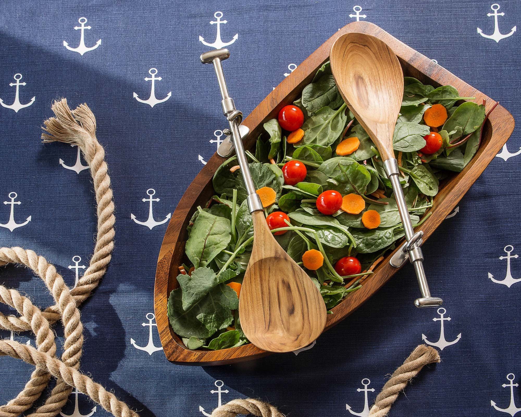 Vagabond House Row Boat Salad Bowl Set Product Image