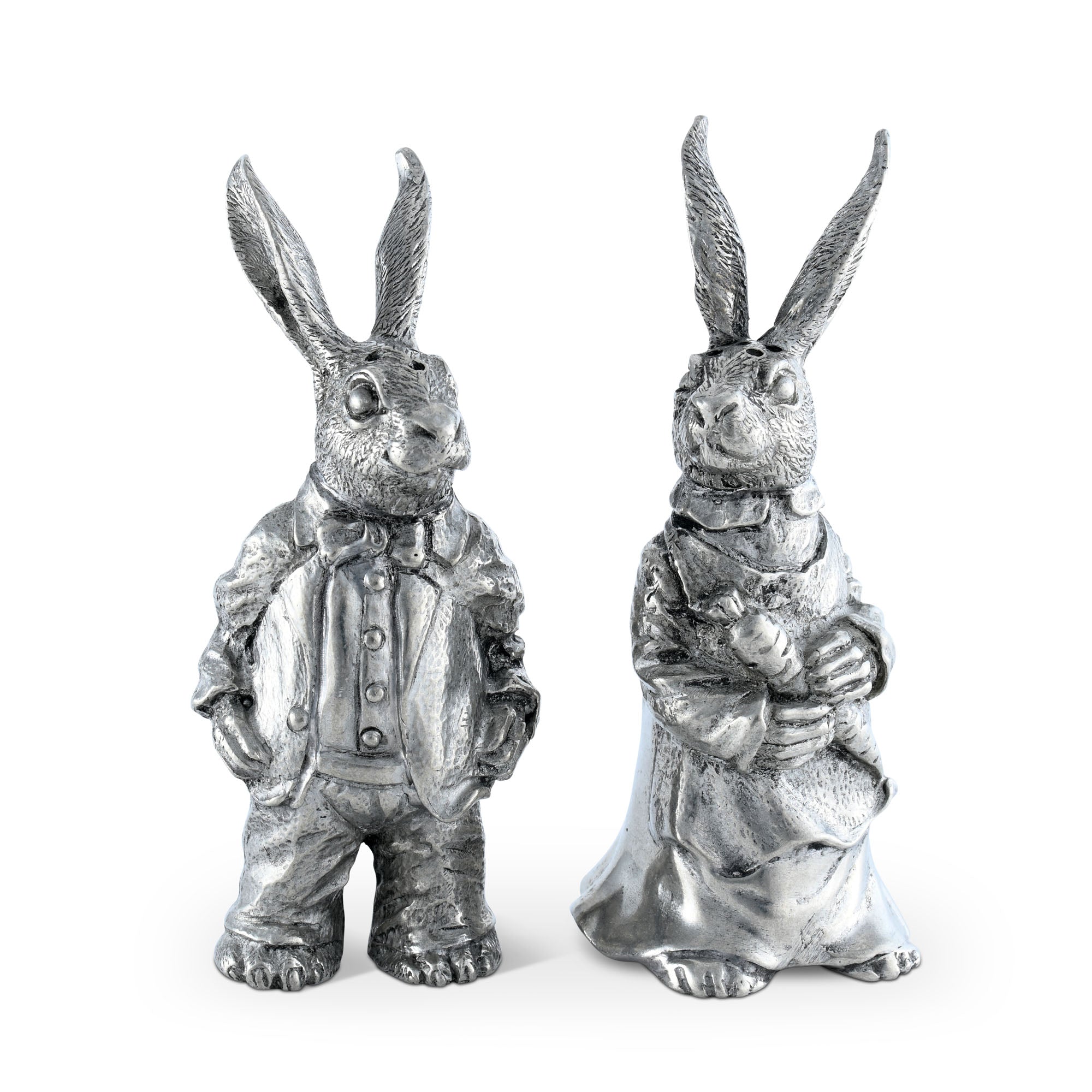 Vagabond House Dressed Rabbits Salt & Pepper Set Product Image