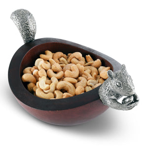 Vagabond House Squirrel Head and Tail Nut Bowl - Sm Product Image