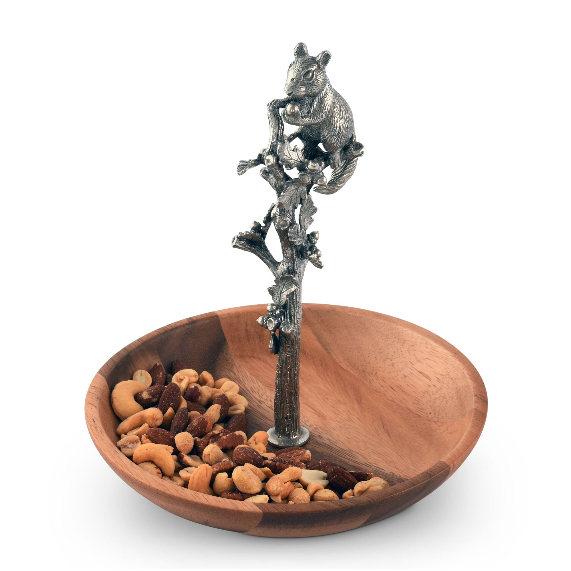 Vagabond House Squirrel Wood Candy / Nut Dish Product Image