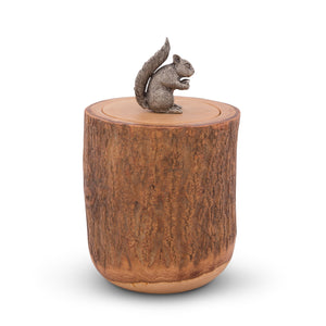 Vagabond House Squirrel Wood Canister Product Image